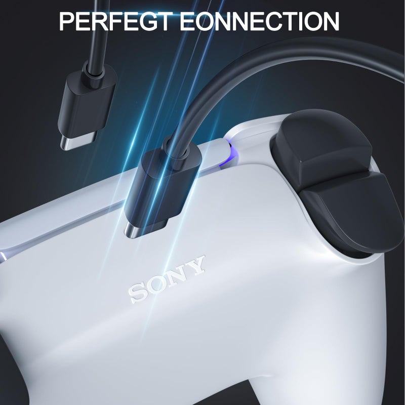 SCOVEE 15ft Long USB C Cable PS5 Controller Charger Cord for Xbox Series X,Series S Controller,for PlayStation-5,PS5 Charging Cable,PS 5 Dual Sense,Fast USB C Type C Cord for Switch Data Transfer Play Wire - Image 3