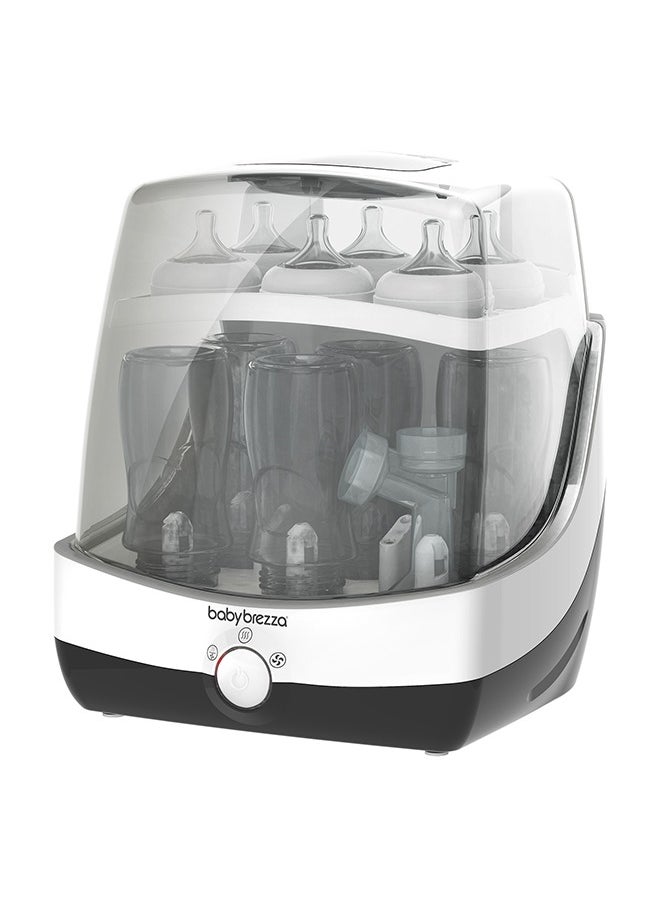 Baby Brezza - 10 Minute Baby Bottle Sterilizer + Dryer - Superfast Electric Steam Sterilization - Universal Sterilizing for All Bottles, Pacifiers + Breast Pump Parts - Image 1