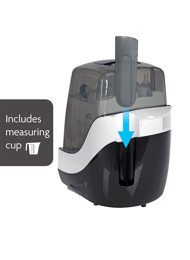 Baby Brezza - 10 Minute Baby Bottle Sterilizer + Dryer - Superfast Electric Steam Sterilization - Universal Sterilizing for All Bottles, Pacifiers + Breast Pump Parts - Image 1