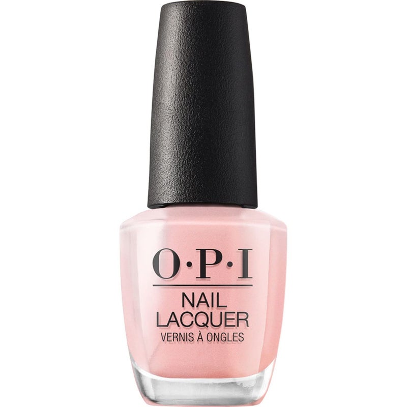 OPI Nail Lacquer Rosy Future | Sheer Soft Pink CrÃ¨me Chip Resistant Nail Polish | Fast Drying, Streak Free - Image 1