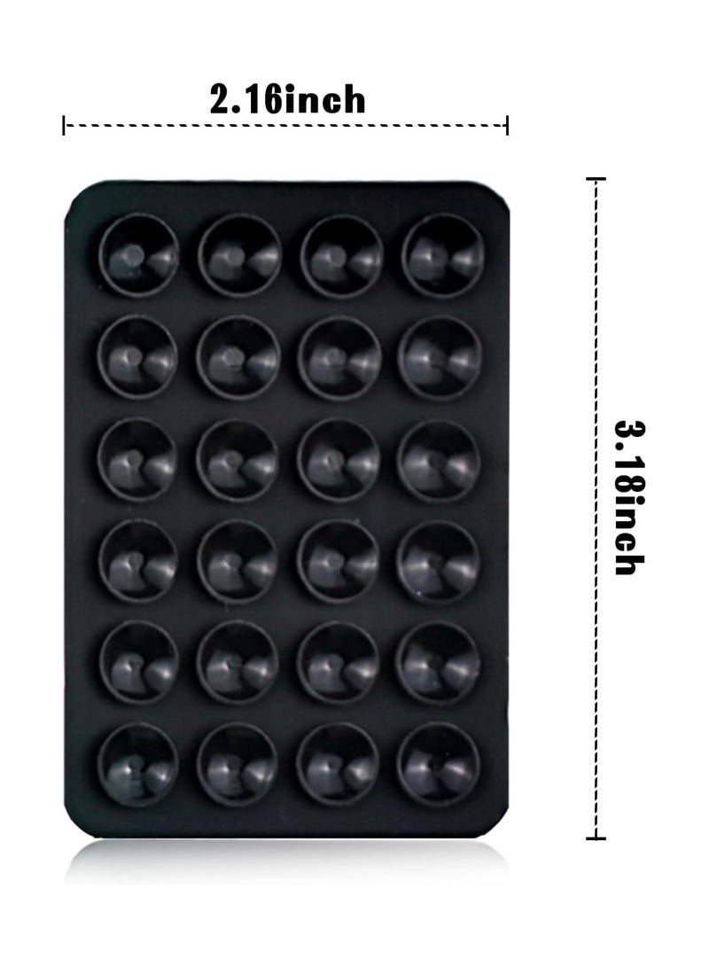 12 Pack Silicone Suction Phone Case, Strong Sticky Suction Cups, Suitable for Hands Free Mirror Shower Bathroom, Selfies and Videos  - Image 2