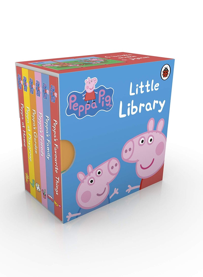 Peppa Little Library By Ladybird Pack of 6 Books - Image 1