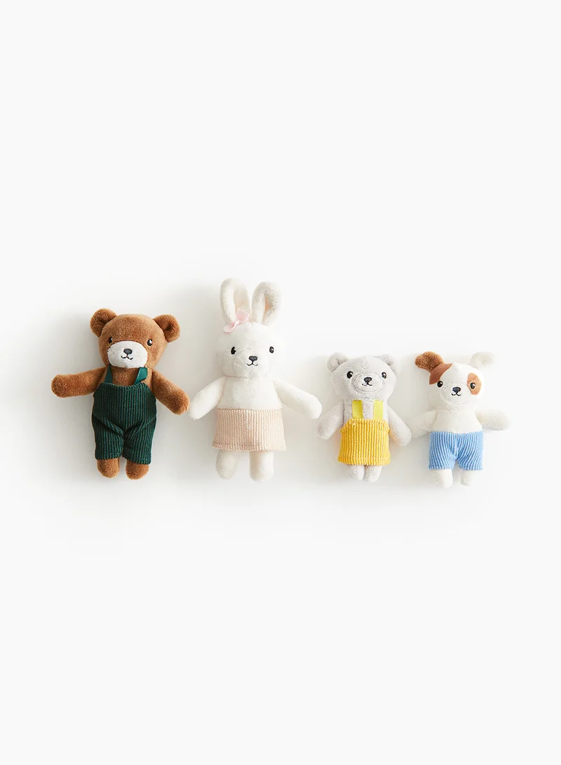 H&M 4-Piece Soft Toy Set