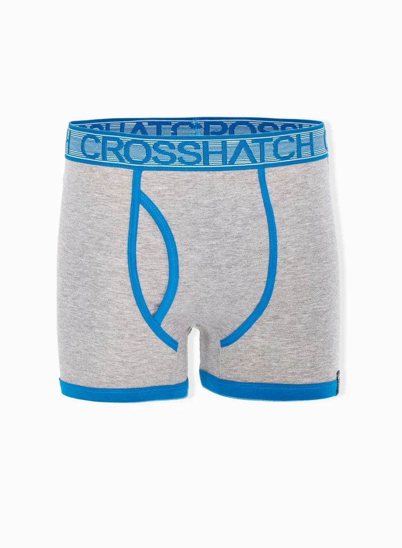 Cross Hatch 2 Pack Logo Boxers
