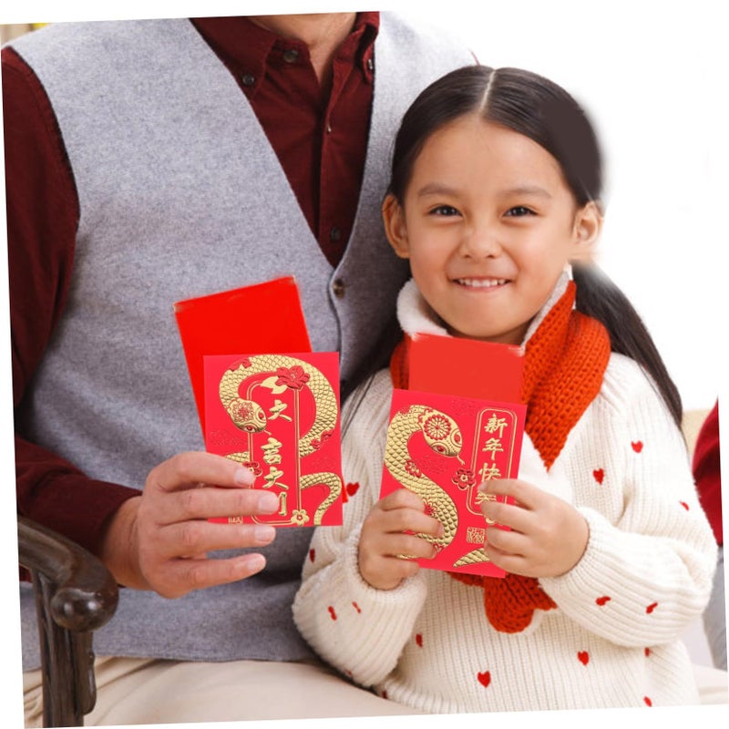 Chinese Red Envelopes For Lunar New Year 36 Pcs Set For Money Gifts Sturdy Material - Image 3