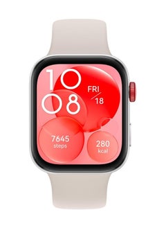 Generic WATCH FIT 3 Smartwatch, 1.82" AMOLED Display, Ultra-Slim Design, All-Round Fitness Management, Comprehensive Health Management, Durable Battery Life, Compatible with iOS & Android, Moon White  - Image 2