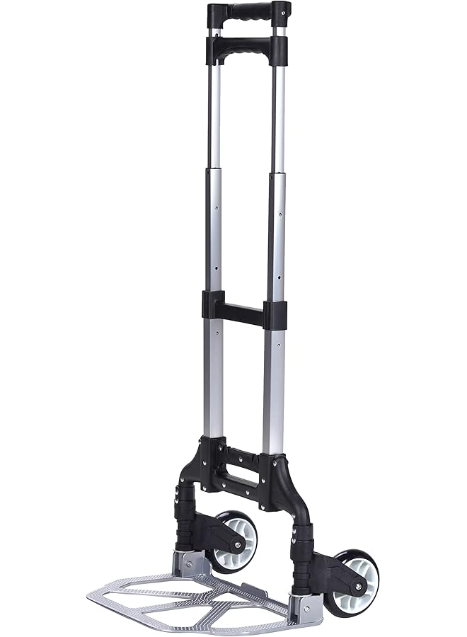 erorex Medical Utensils Transport Cart Silver And Black - Image 1