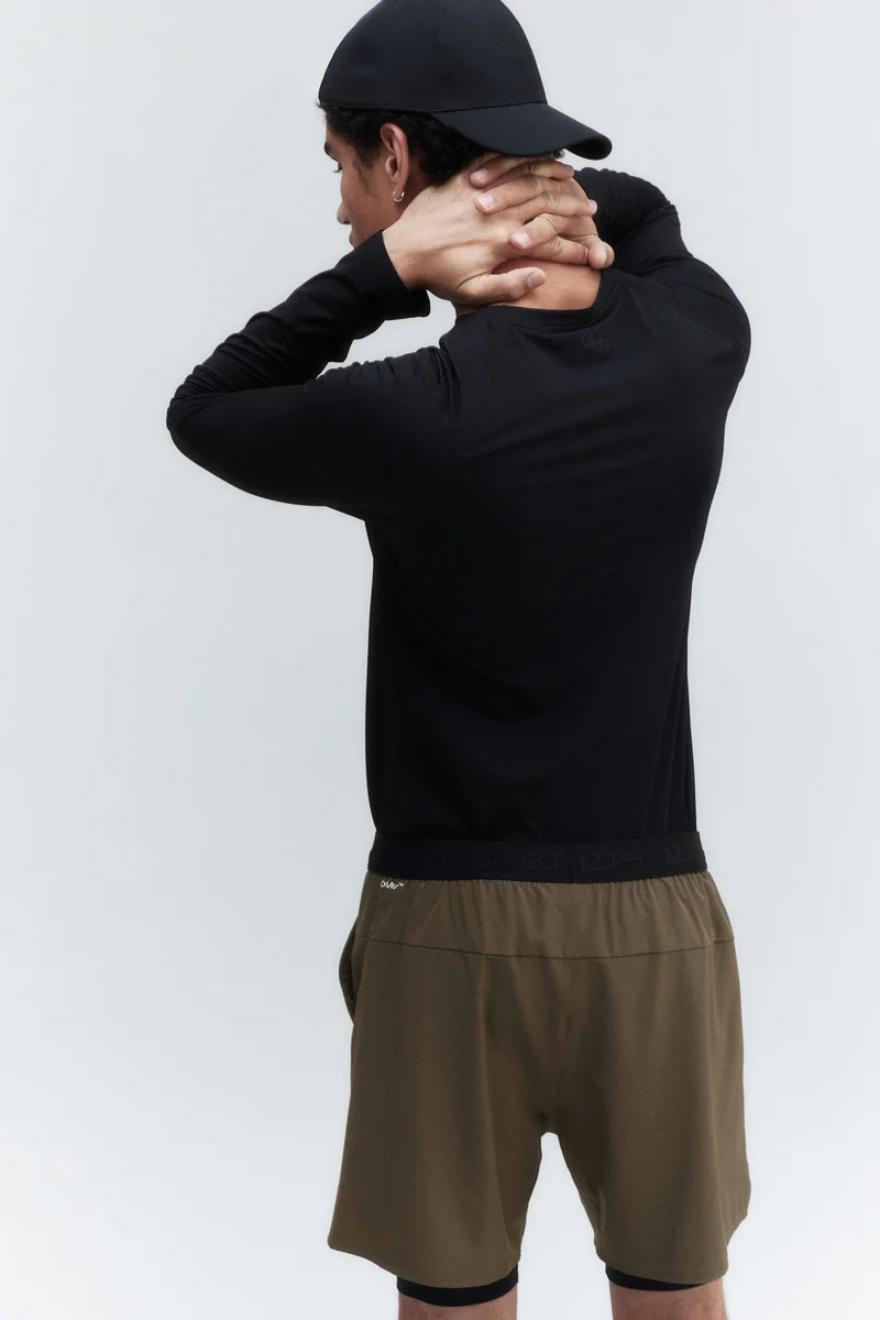 H&M Drymove™ Double-Layered Sports Shorts
