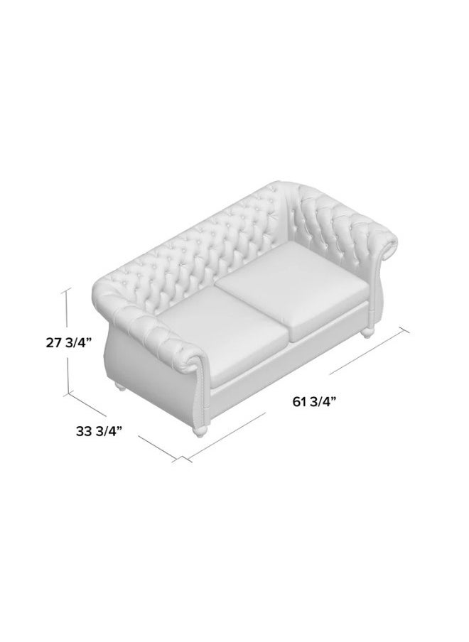 SULSHA - Pasillas " Rolled Arm Modular Loveseat - Image 1