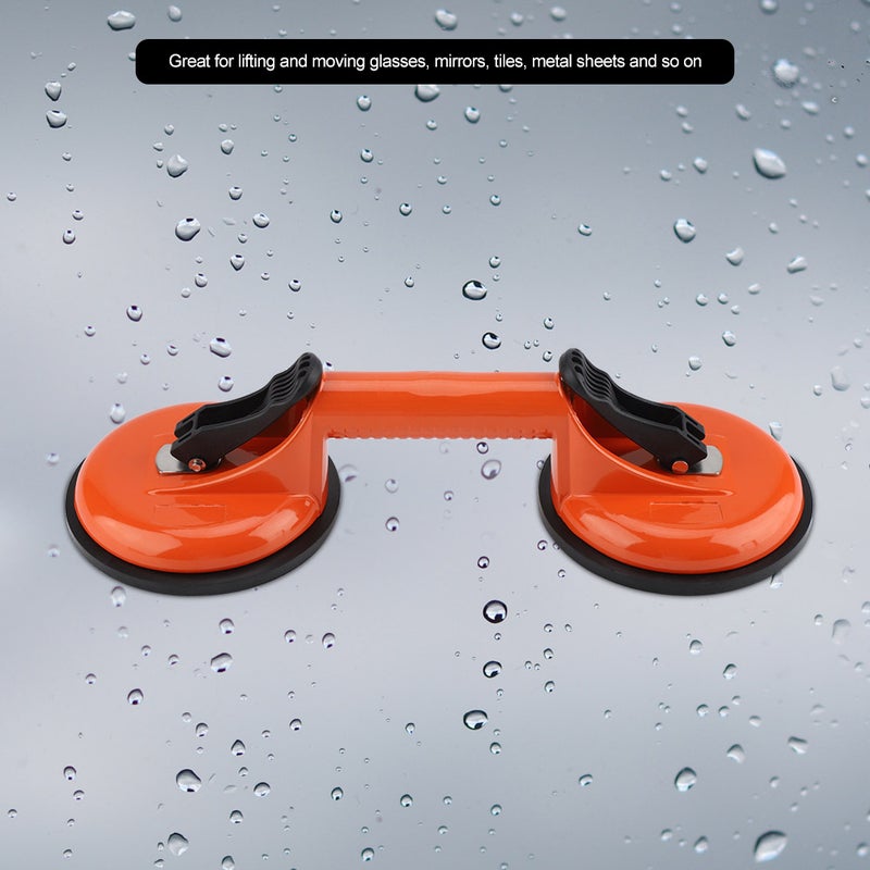 Aluminum Alloy Vacuum Suction Cup Glass Lifter Puller for Moving Glasses Tiles Mirrors (#2) - Image 1