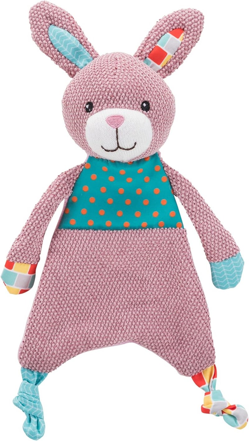 Trixie Junior Rabbit Plush Dog Toy - Pink