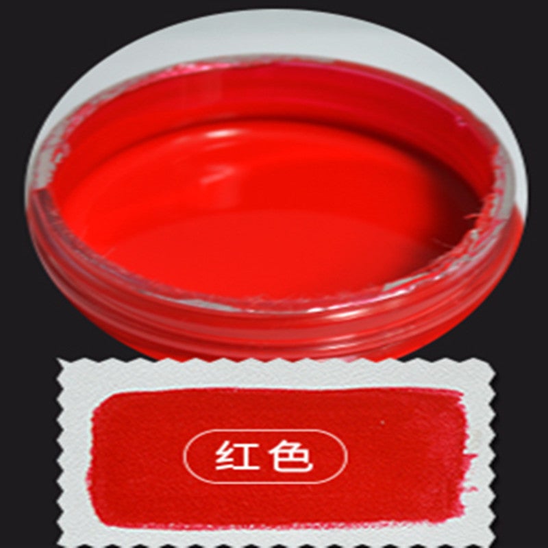 Leather Dye Repair Cream Sofa Jacket Restorer Black Shoe Polish Big red color paste [can be modified to fill wear scratches]] 