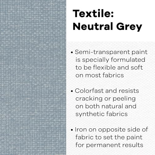 Jacquard Textile Color Paint NEUT Grey - Image 2