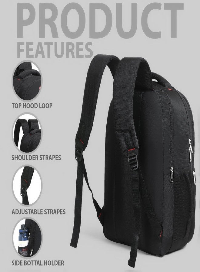 DGARYS Laptop Bag I Waterproof Men And Women I Outdoor And Camping Office Bags,Travelling,Backpack I Soft Padded Sleeve 15.4 Inch Shoulder Bag Dgap24 (Black) - Image 5