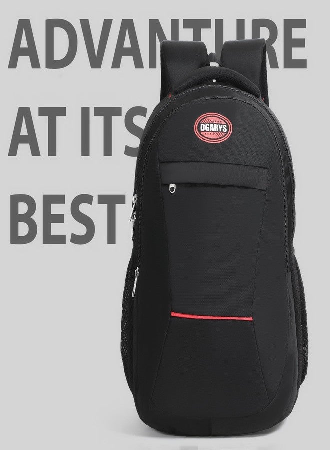 DGARYS Laptop Bag I Waterproof Men And Women I Outdoor And Camping Office Bags,Travelling,Backpack I Soft Padded Sleeve 15.4 Inch Shoulder Bag Dgap24 (Black) - Image 3