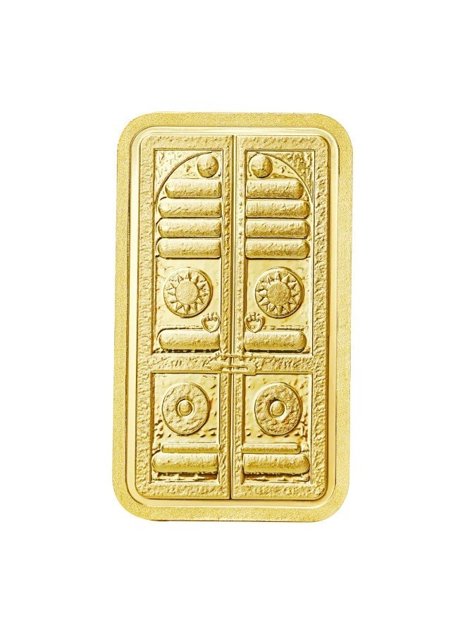 بي تي سي 2.5جم سبيكة ذهب عيار 24 - باب الكعبة - Image 2