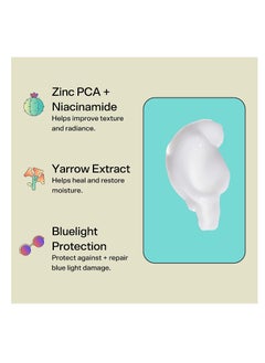 Bubble Bubble Skincare Level Up Balancing Face Moisturizer - Hydrating Gel Moisturizer Formulated with Zinc PCA + Niacinamide for Improved Texture & Radiance - Skin Care for Oily or Combination Skin (50ml)  - Image 5