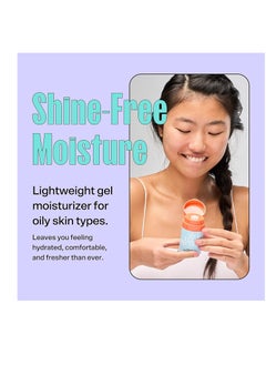 Bubble Bubble Skincare Level Up Balancing Face Moisturizer - Hydrating Gel Moisturizer Formulated with Zinc PCA + Niacinamide for Improved Texture & Radiance - Skin Care for Oily or Combination Skin (50ml)  - Image 4