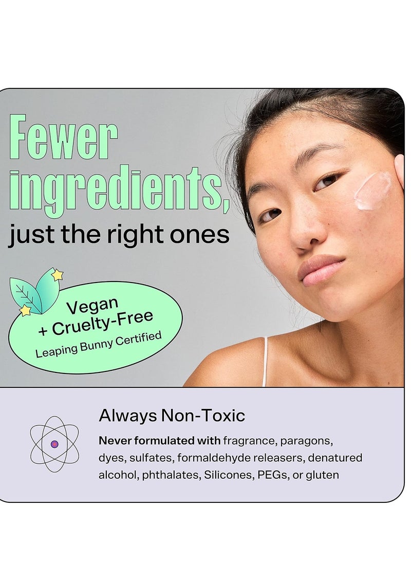 Bubble - Bubble Skincare Level Up Balancing Face Moisturizer - Hydrating Gel Moisturizer Formulated with Zinc PCA + Niacinamide for Improved Texture & Radiance - Skin Care for Oily or Combination Skin (50ml) - Image 1
