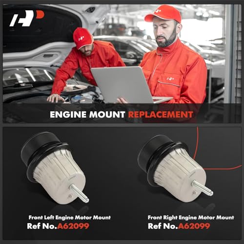 A-Premium 2PCS Front Left and Right Engine Motor Mount Kit Compatible with Lexus IS250 2006-2015, IS350 2006-2020, GS300 2006, GS350/GS450h 2007-2011, RC300 2019, RC350 2015-2020, 3.5L - Image 2