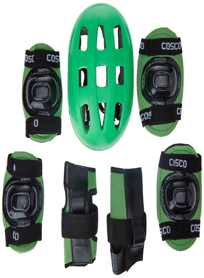 Cosco 4 in 1 Protective Kit, Junior (Green) - Image 2