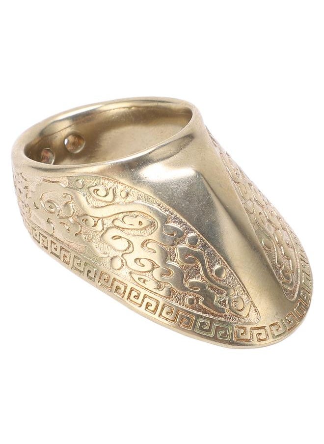 Thoraya - Archery Thumb Protector High Hardness Good Protection Shooting Finger Guard Wear Resistance Mongolian Thumb Ring Model 21 - Image 1