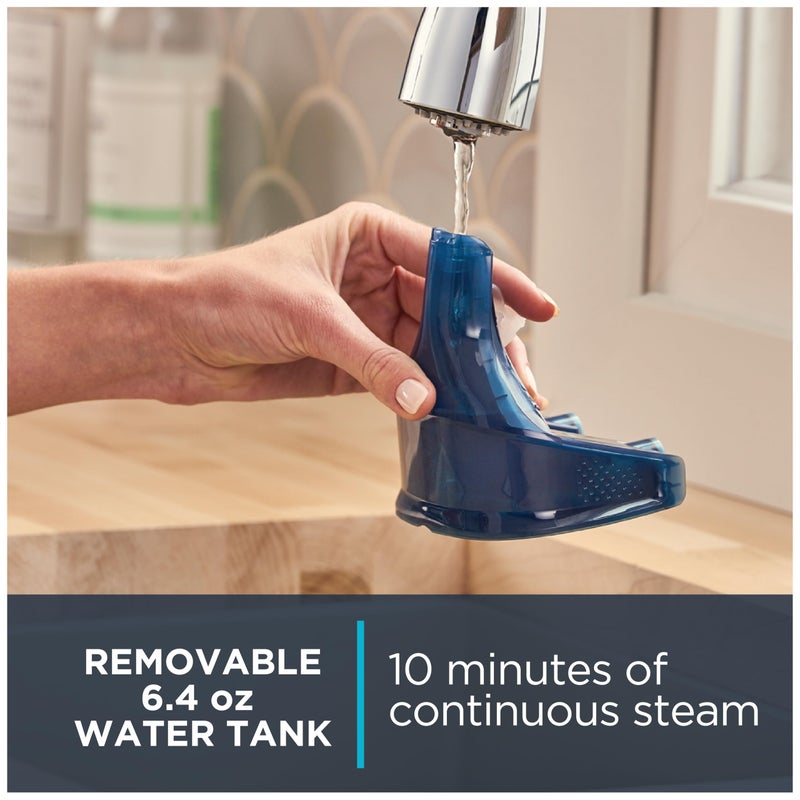 Rowenta, Steamer for Clothes, X-Cel Handheld Steamer, 1600 Watts, 40-Second Fast Heat-Up, Powerful Continuous or On Demand Steam, 1600 Watts, Navy Blue Clothes Steamer, Travel Must Have, DR8120 - Image 4