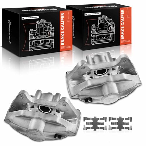 A-Premium مجموعة مكابح قرصية A-Premium متوافقة مع بعض طرازات نيسان وإنفينيتي - 370Z 2009-2018، FX50 2009-2013، G37 2008-2011، M37/M56 2011-2013، Q50، Q60، Q70، Q70L، QX70 - الجانب الخلفي - Image 1