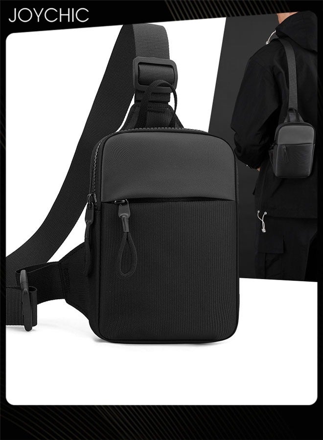 Joychic حقيبة صدر للرجال مقاومة للماء قابلة للحمل وخفيفة الوزن مناسبة للأنشطة الخارجية والسفر - Image 1