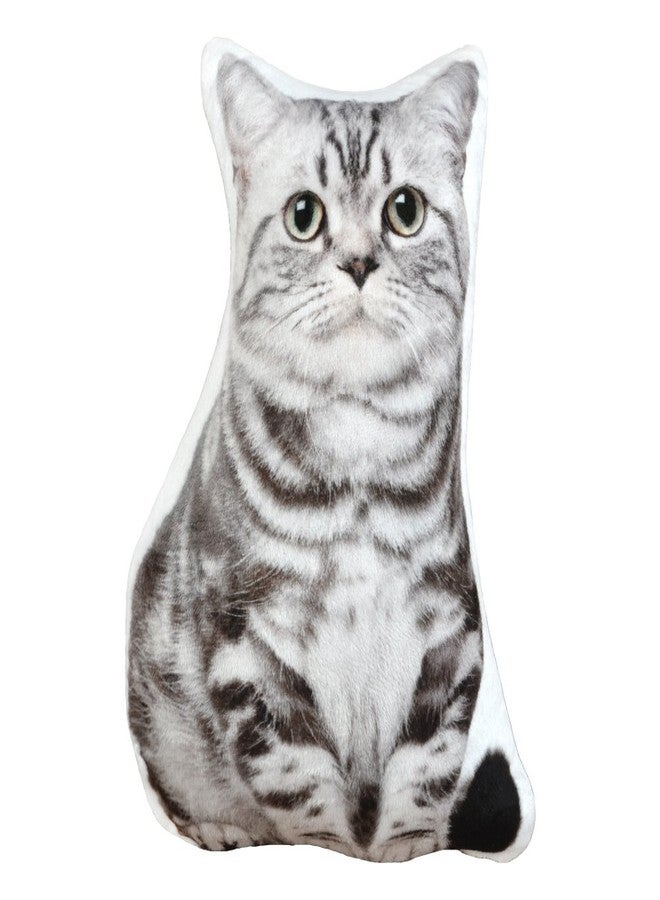 JWH 3D Animal Cat Shaped Accent Pillows Decorative Cushions Lifelike Throw Pillow Pet Creative Stuffed Plush Girls Boys Gifts Home Bed Living Room Office Farmhouse Sofa Couch Decor - Image 1