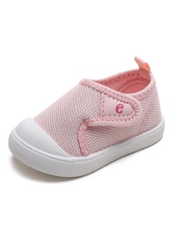 SKT Shiketro Soft-Soled Velcro Baby White Shoes For Boys And Girls  - Image 1