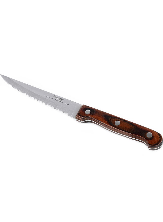 Prestige Steak Knife 50512 Brown/Silver - Image 5