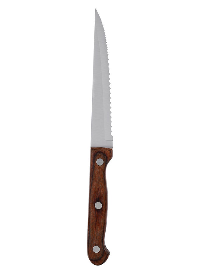 Prestige Steak Knife 50512 Brown/Silver - Image 4