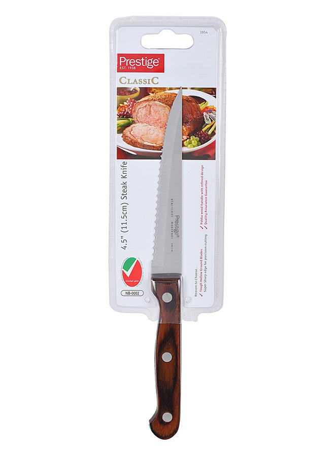 Prestige Steak Knife 50512 Brown/Silver - Image 1