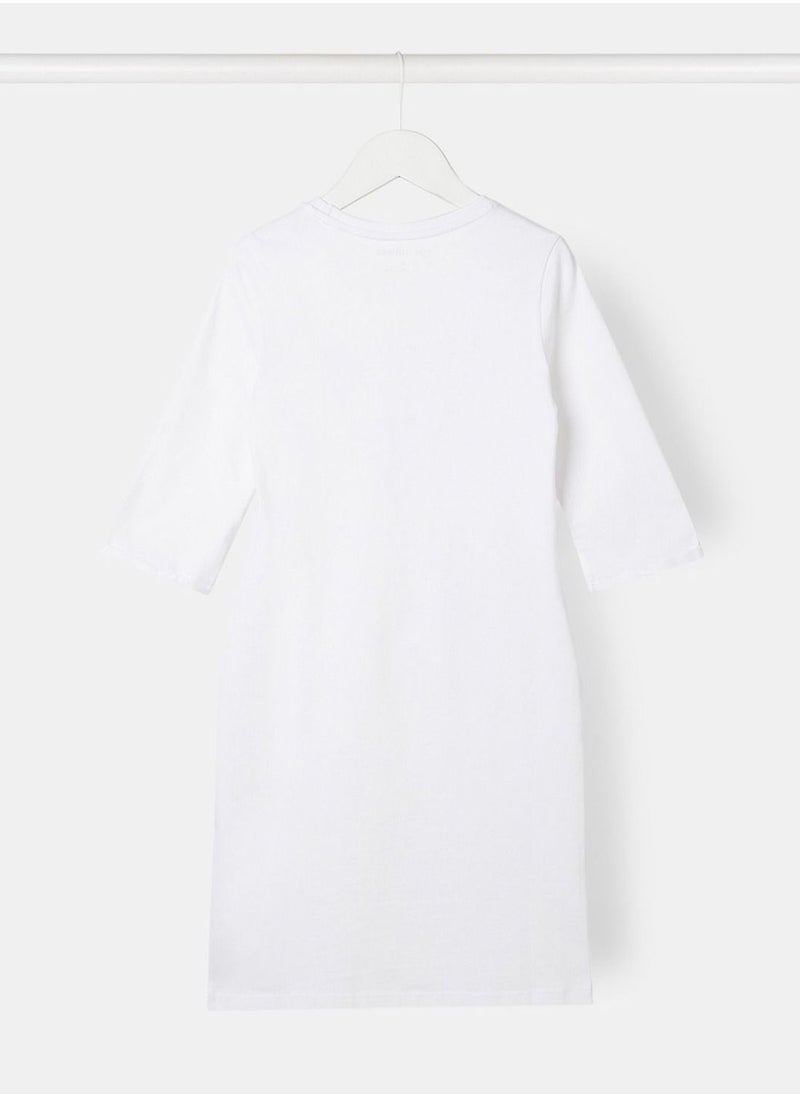GUESS - Kids Triangle Logo Dress - Image 1
