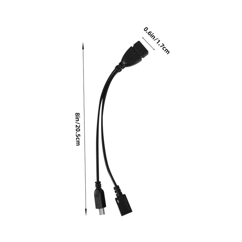 كابل محول USB OTG 2 حزمة محول مدمج للهواتف الذكية والأجهزة اللوحية - Image 3