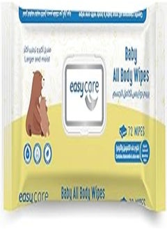 easy care Easy Care Baby Wipes All Body, 72 Wipes 