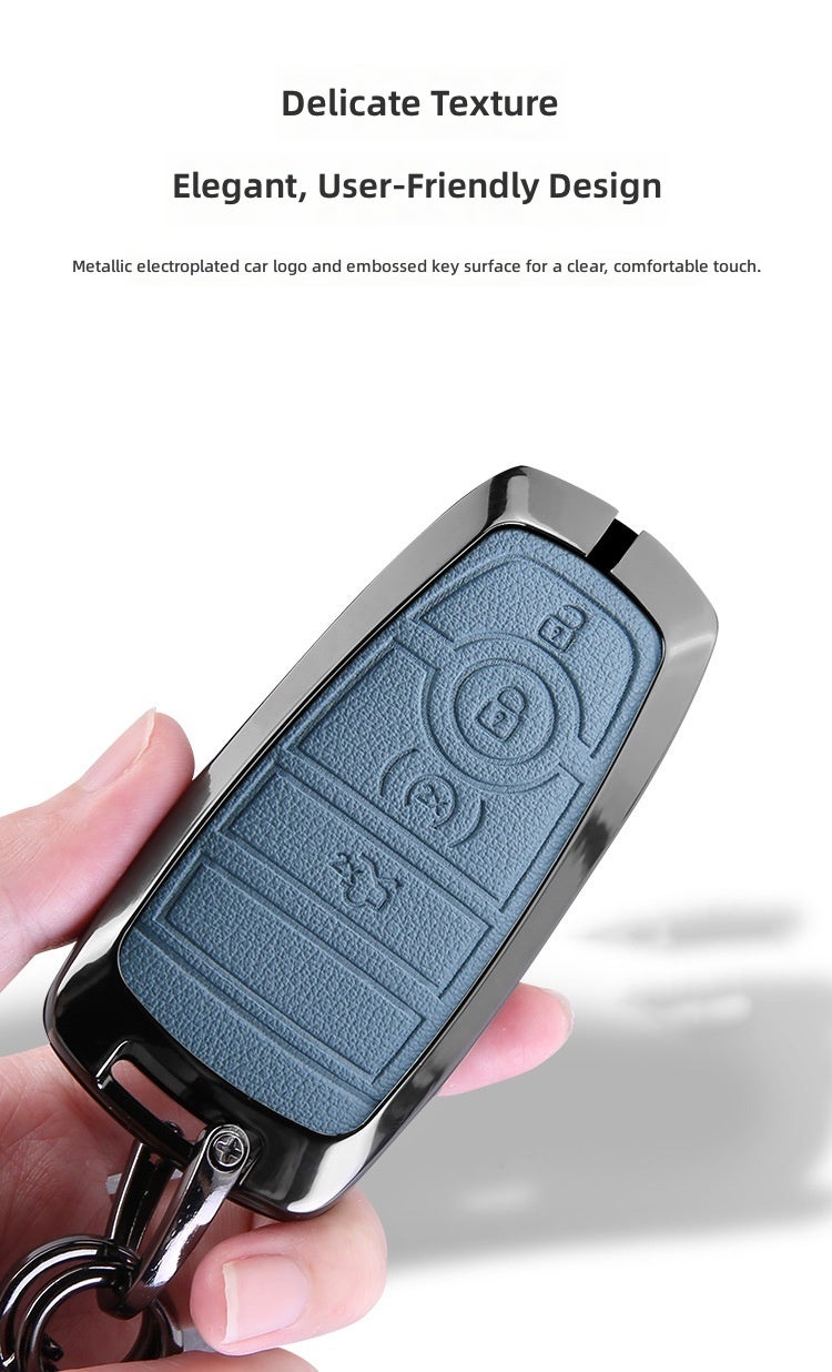 Ford Edge L Key Case, Mondeo Explorer Focus Metal Shell Remote Cover - Universal Car Accessory - Image 5