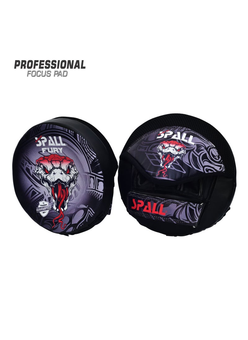 Spall Boxing Pads Focus Mitts Pu Leather Training Pads Hand Target For Coaching In Boxing Mma Kickboxing Martial Arts Muay Thai Punching Hand Target Strike Shield  - Image 1