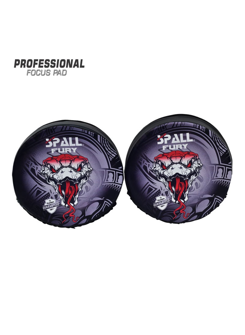 Spall Boxing Pads Focus Mitts Pu Leather Training Pads Hand Target For Coaching In Boxing Mma Kickboxing Martial Arts Muay Thai Punching Hand Target Strike Shield  - Image 2