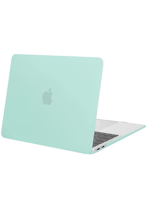 MacBook Pro 13 inch Case 2023 /2022 /2021 2020 /2016 M2 M1 A2338 A2251 A2289 A2159 A1989 A1708 A1706 with Without Touch Bar Plastic Hard Shell Case Cover Mint Green