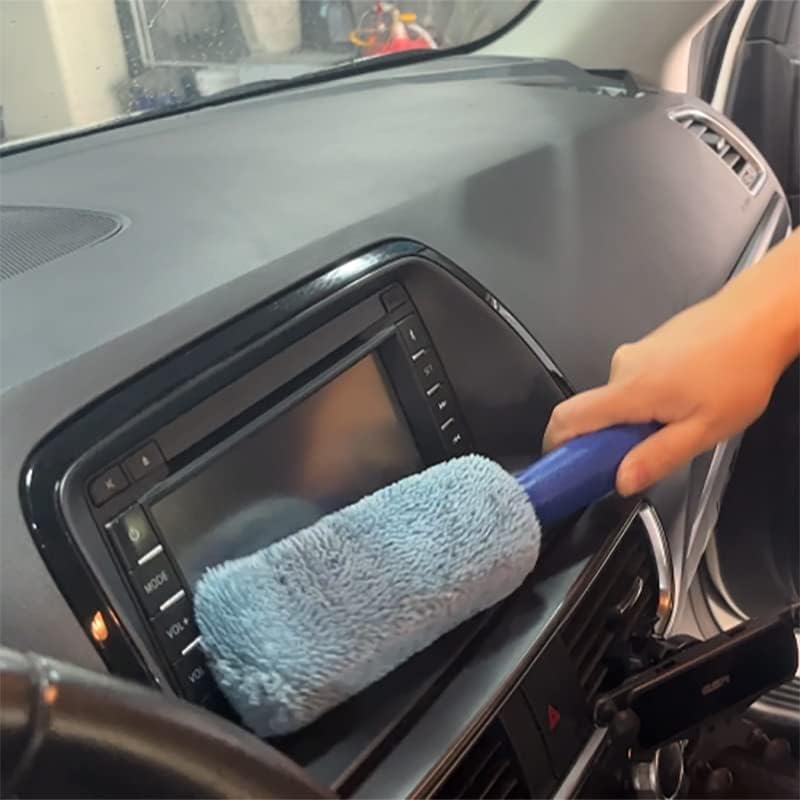 JIANFA Wheel Brush, Microfiber Metal Free Wheel & Rim Brush Cleaner Brush for Wheel and Rim Detailing, No Scratching - Image 5
