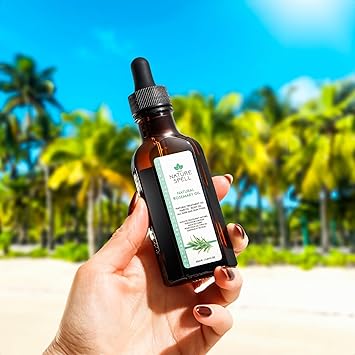 Nature Spell زيت إكليل الجبل من ناتشر سبيل لحماية الشعر بحجم السفر مع قطارة 50 مل يعالج الشعر الجاف والتالف ويستهدف نمو الشعر مصنوع في المملكة المتحدة - Image 4