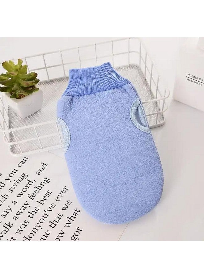 MRS.AJ 3 PCs Loofah Set - Bath Loofah Deep Exfoliating Gloves, Skin Back Scrubber, Ball Sponge for Shower & Body Bathing, Bath Flower for Deep Exfoliation & Skin Massage. - Image 3