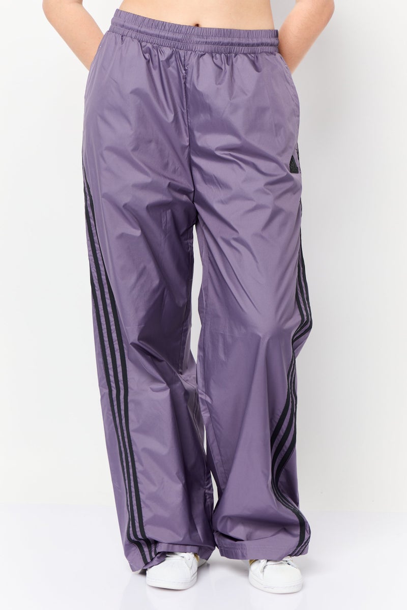 Adidas Women Sportswear Fit Drawstring Outdoor Track Pants, Dark Lilac - Image 1