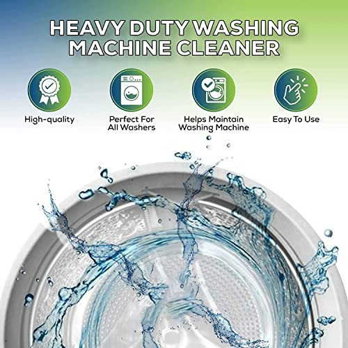 Atomic Front Load Washing Machine Drum Cleaning Powder, Top Load Washing Machine Tub Cleaner Powder, Descale Powder For Washing Machine [Pack OF 2, 150 GM Each] - Image 5