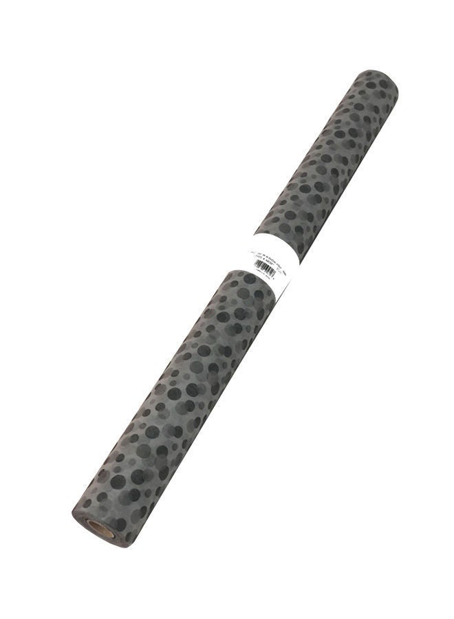 NIBEMINENT Flower Design Gift Wrap Paper Grey