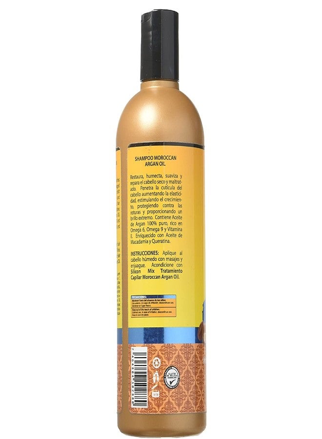 Silicon Mix Moroccan Argan Oil Shampoo + Hair Treatment 16oz "Set" - Image 4