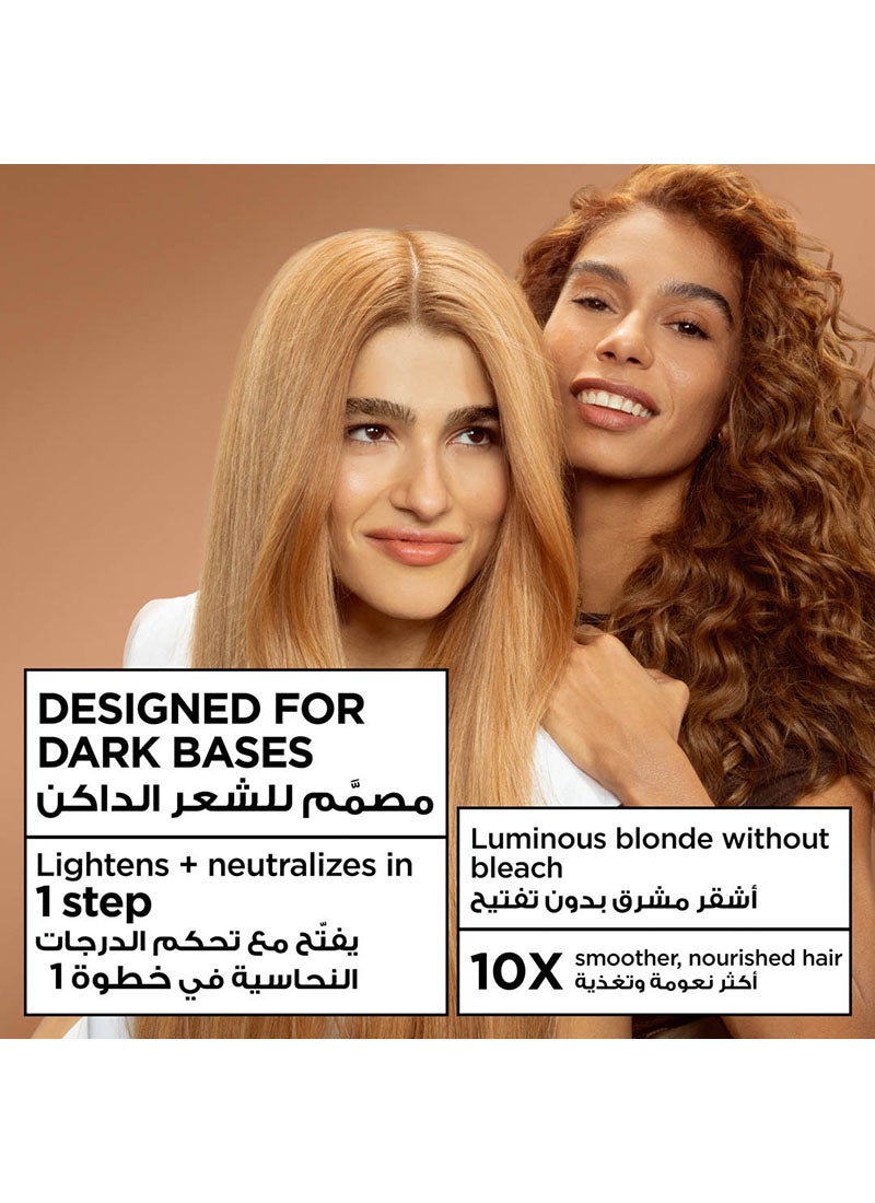 Garnier Color Naturals Caramelo Blonde Chestnut Blonde 6.31 Blonde for Dark Bases - Image 4