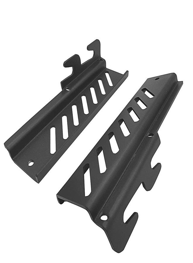 appacare قطعتان من دعامات تحويل خطافية للوح الرأس أو لوح القدم، قابلة للتعديل، مع لوحة خطافية لقضيب السرير، ودعامات خطافية لتثبيت قضيب السرير على لوح الرأس أو لوح القدم. - Image 4